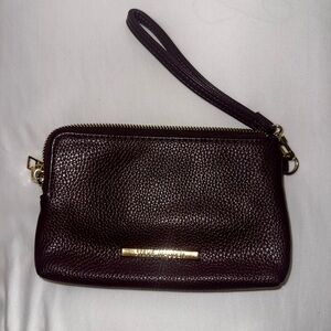 Steve Madden Purple Wristlet Clutch